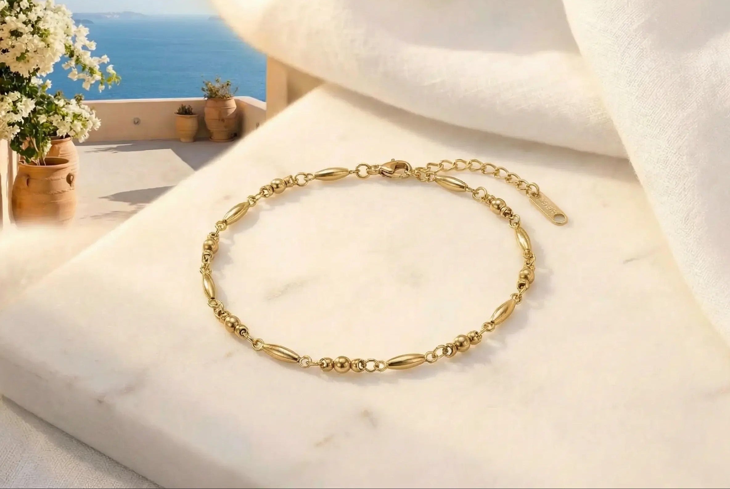 The Simple Beaded Bracelet