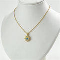 The Evil Eye Spinning Pendant Necklace