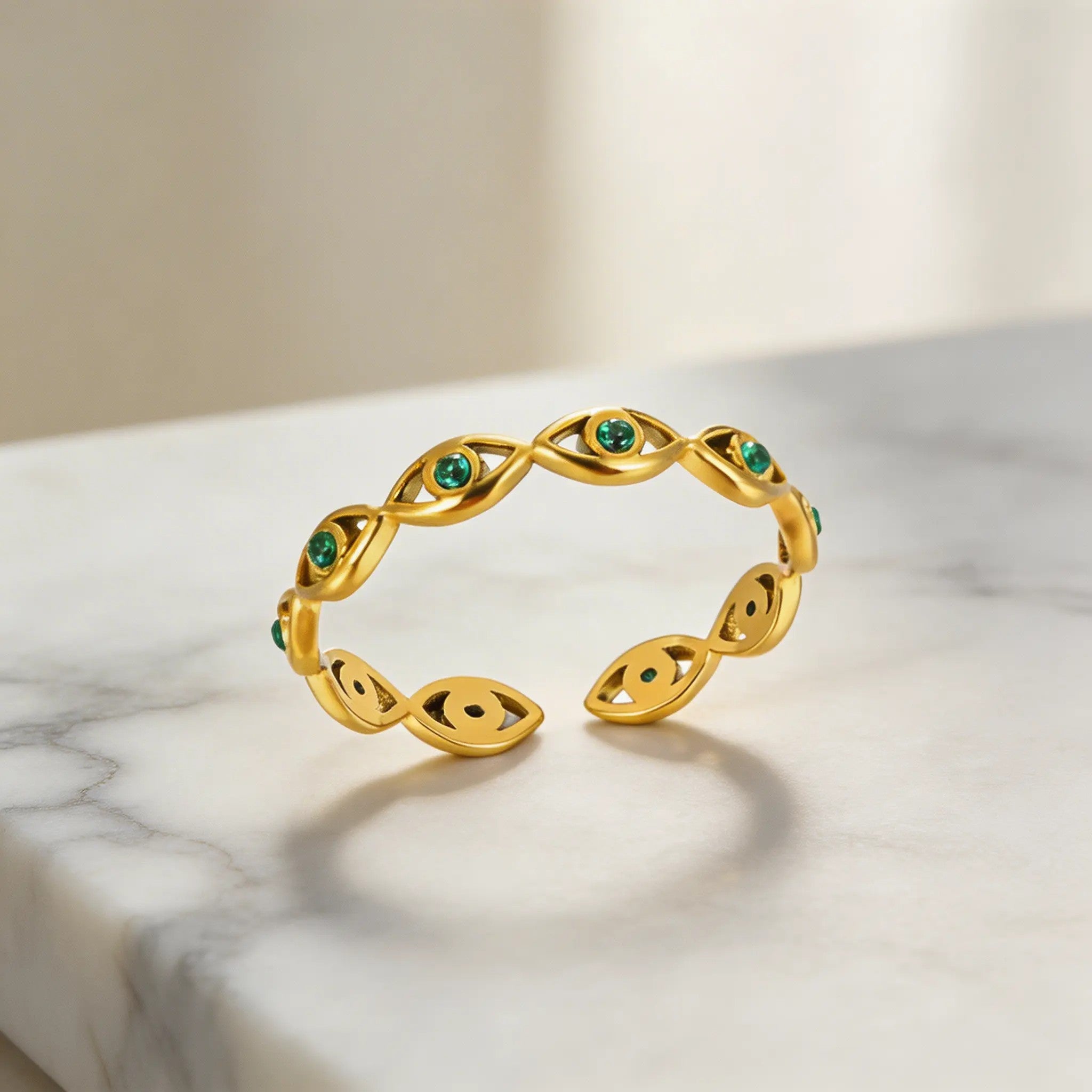 The Emerald Eye Ring