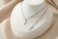The Silver Cross Necklace
