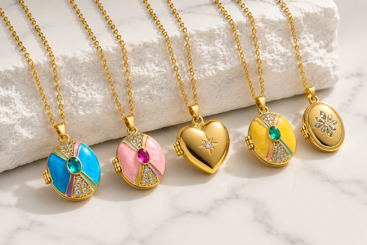 The Lockets Pendant Necklace
