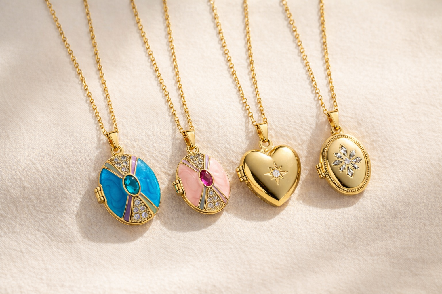 The Lockets Pendant Necklace