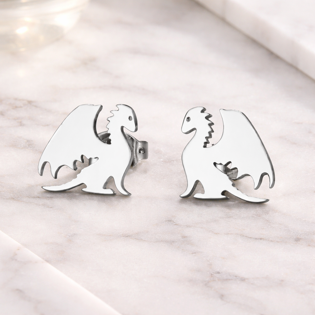 The Dragon Stud Earrings