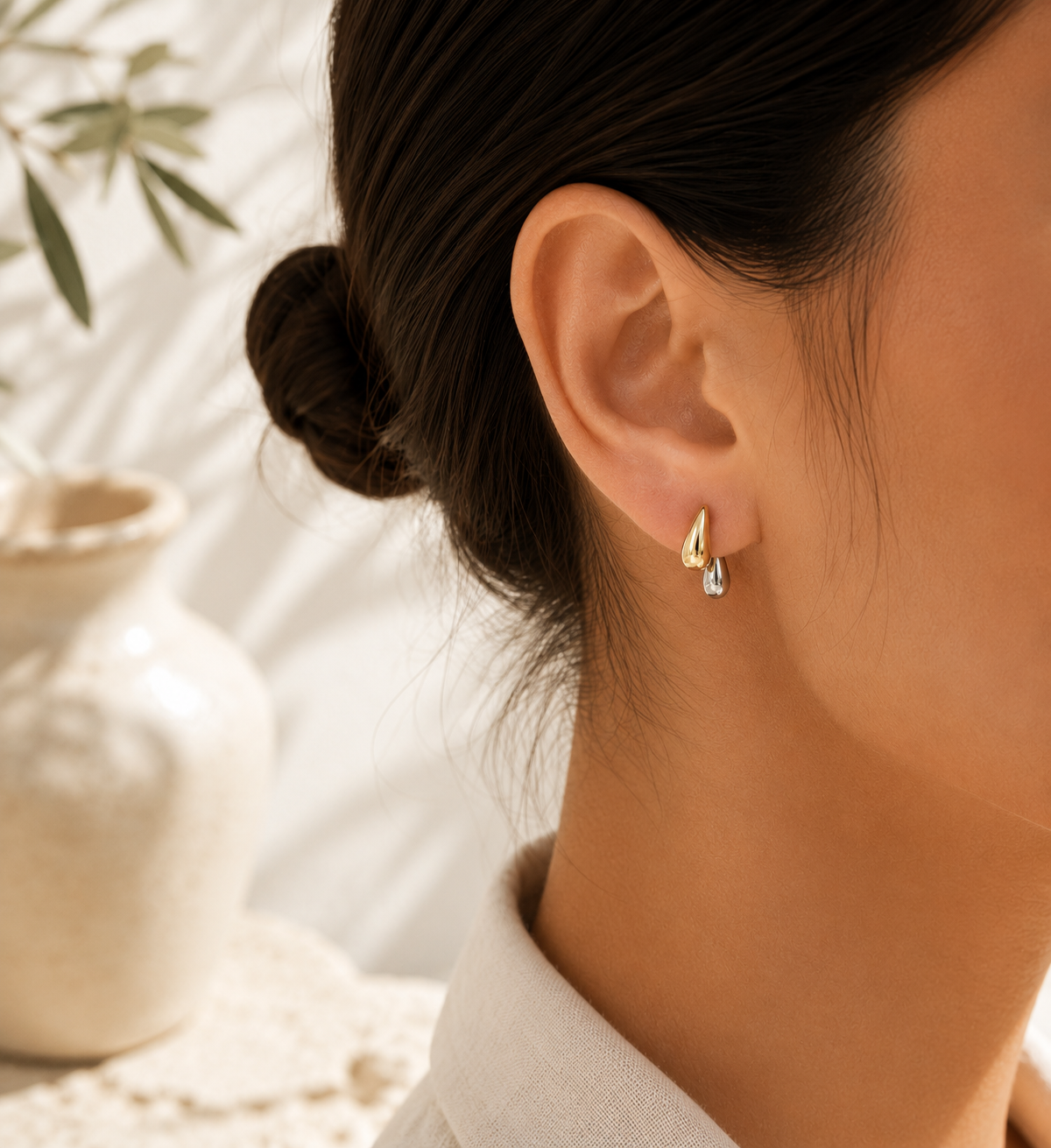 The Molten Drop Earrings