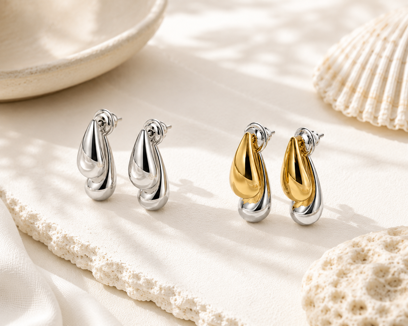 The Molten Drop Earrings