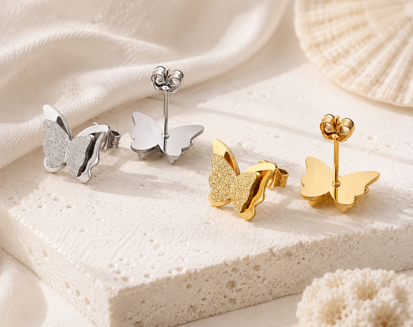 The Butterfly Stud Earrings