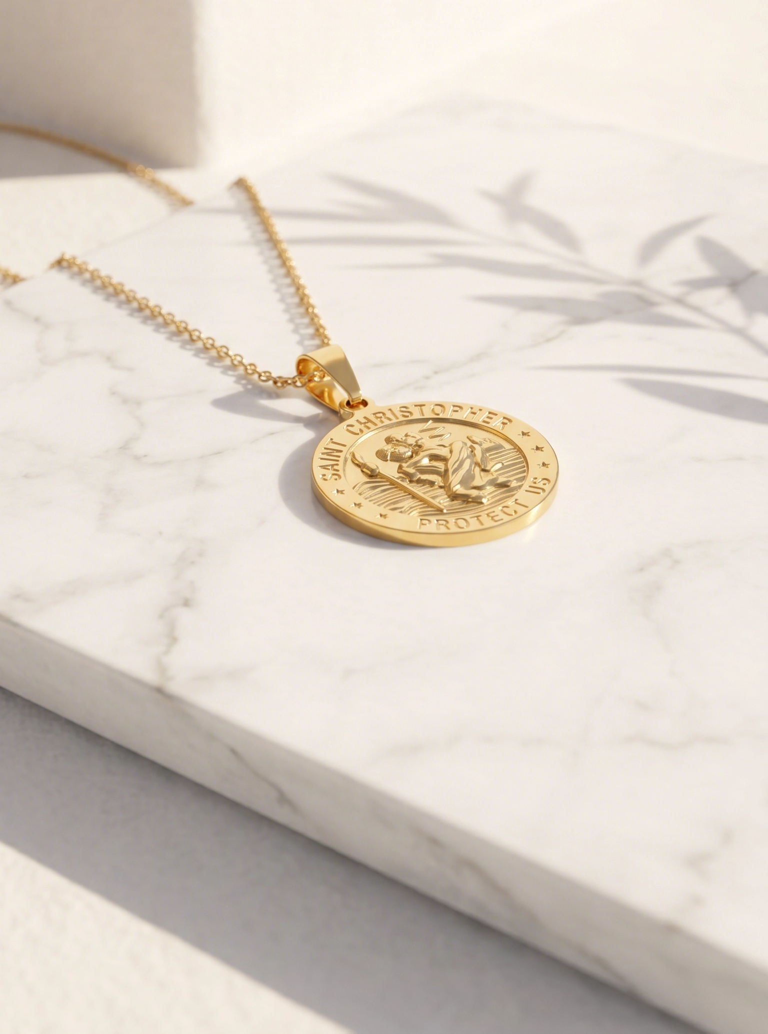 The Solace Saint Christopher Pendant
