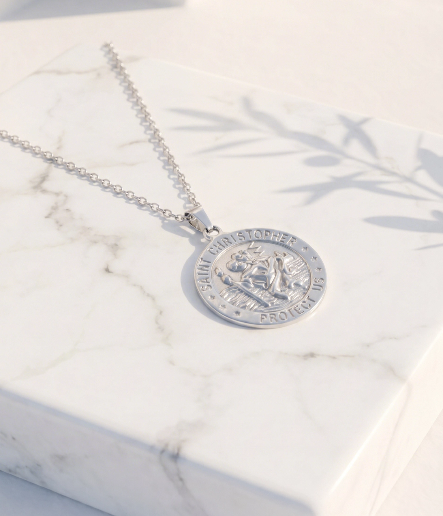 The Solace Saint Christopher Pendant