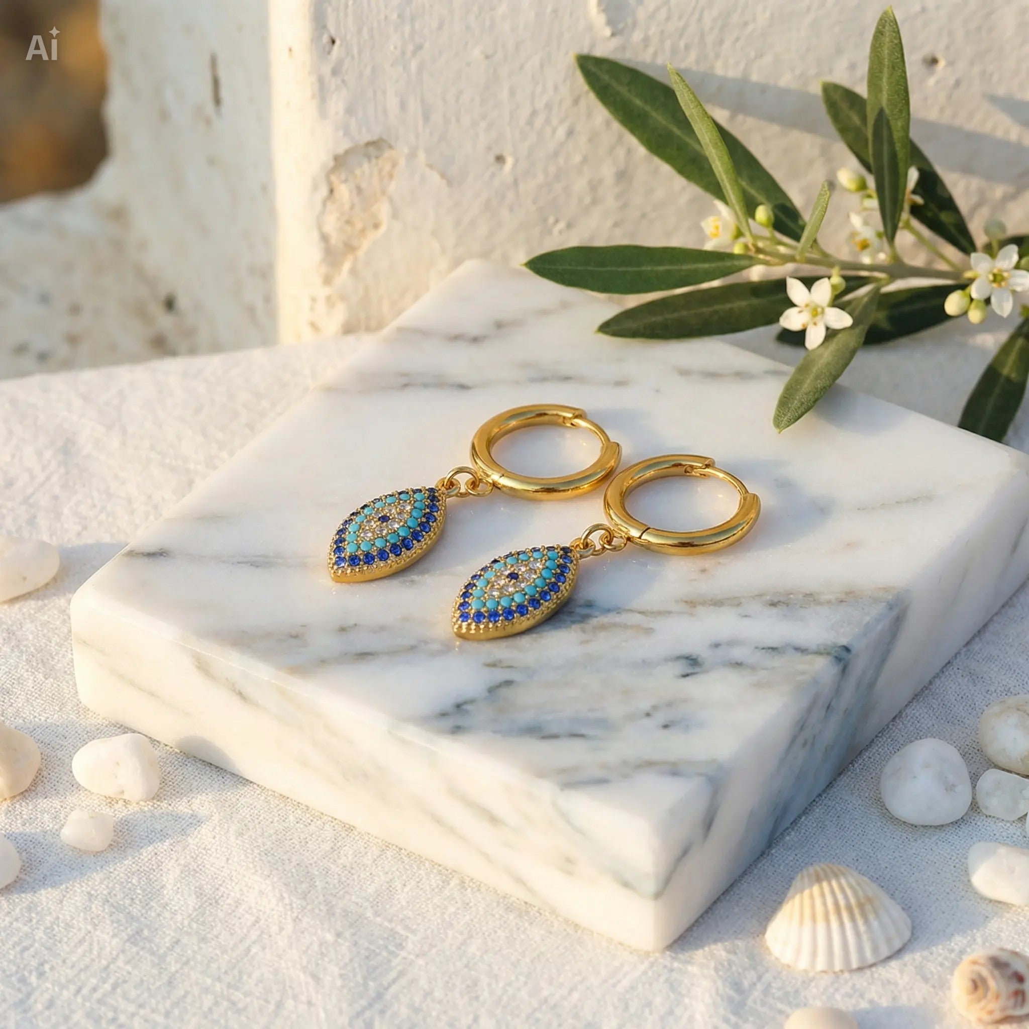 The Evil Eye Earrings