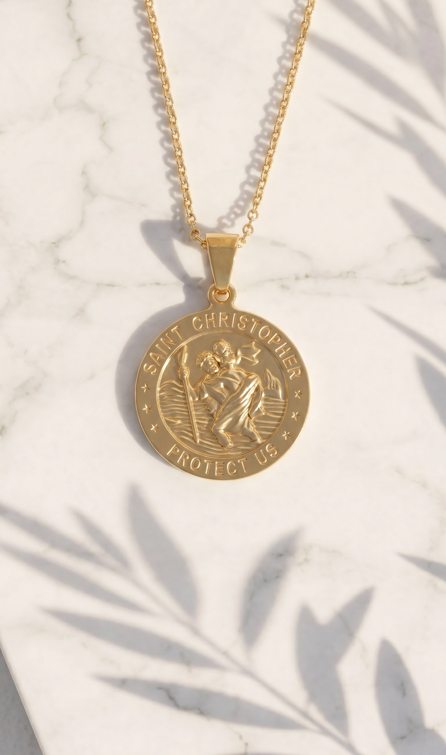 The Solace Saint Christopher Pendant