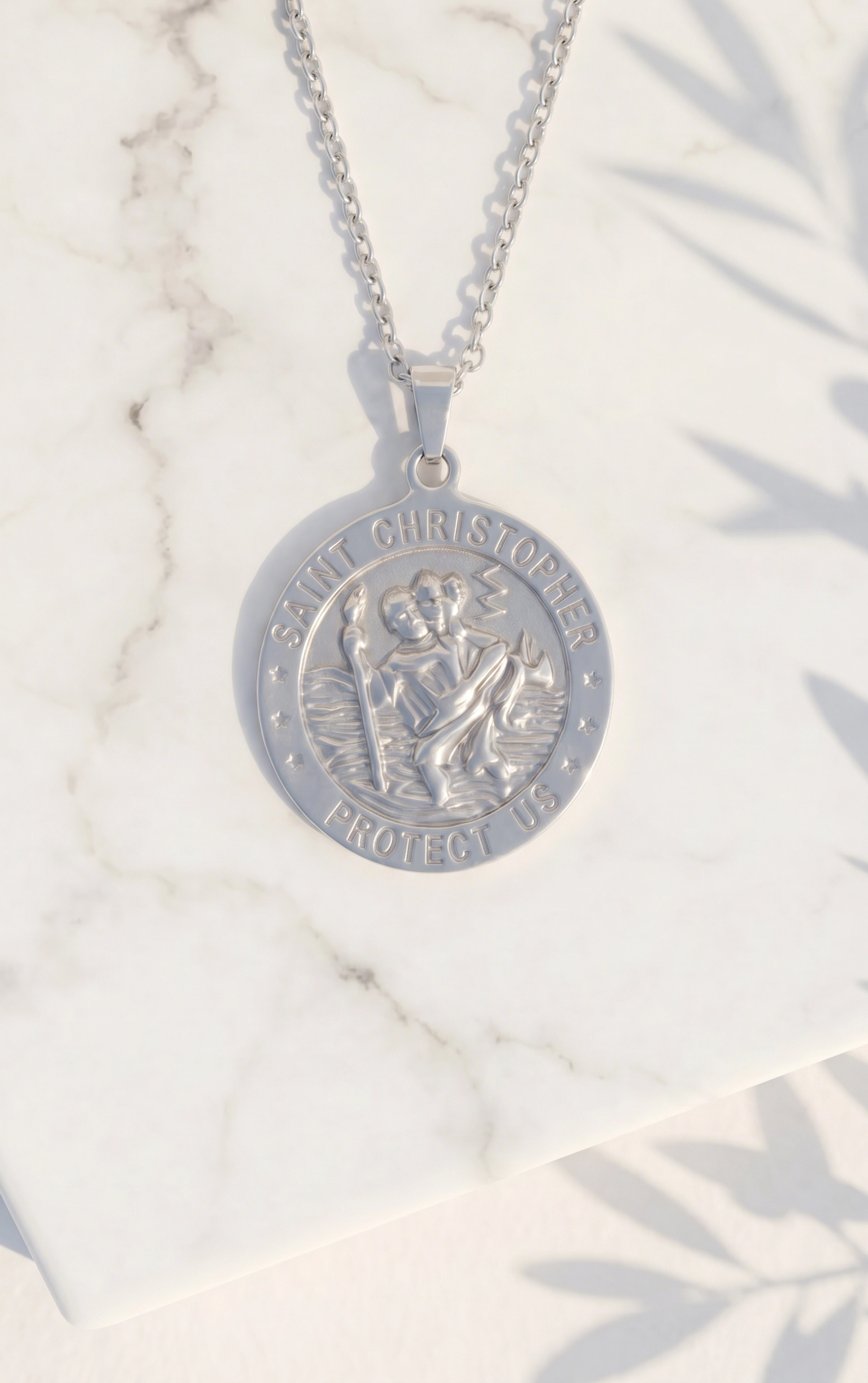 The Solace Saint Christopher Pendant