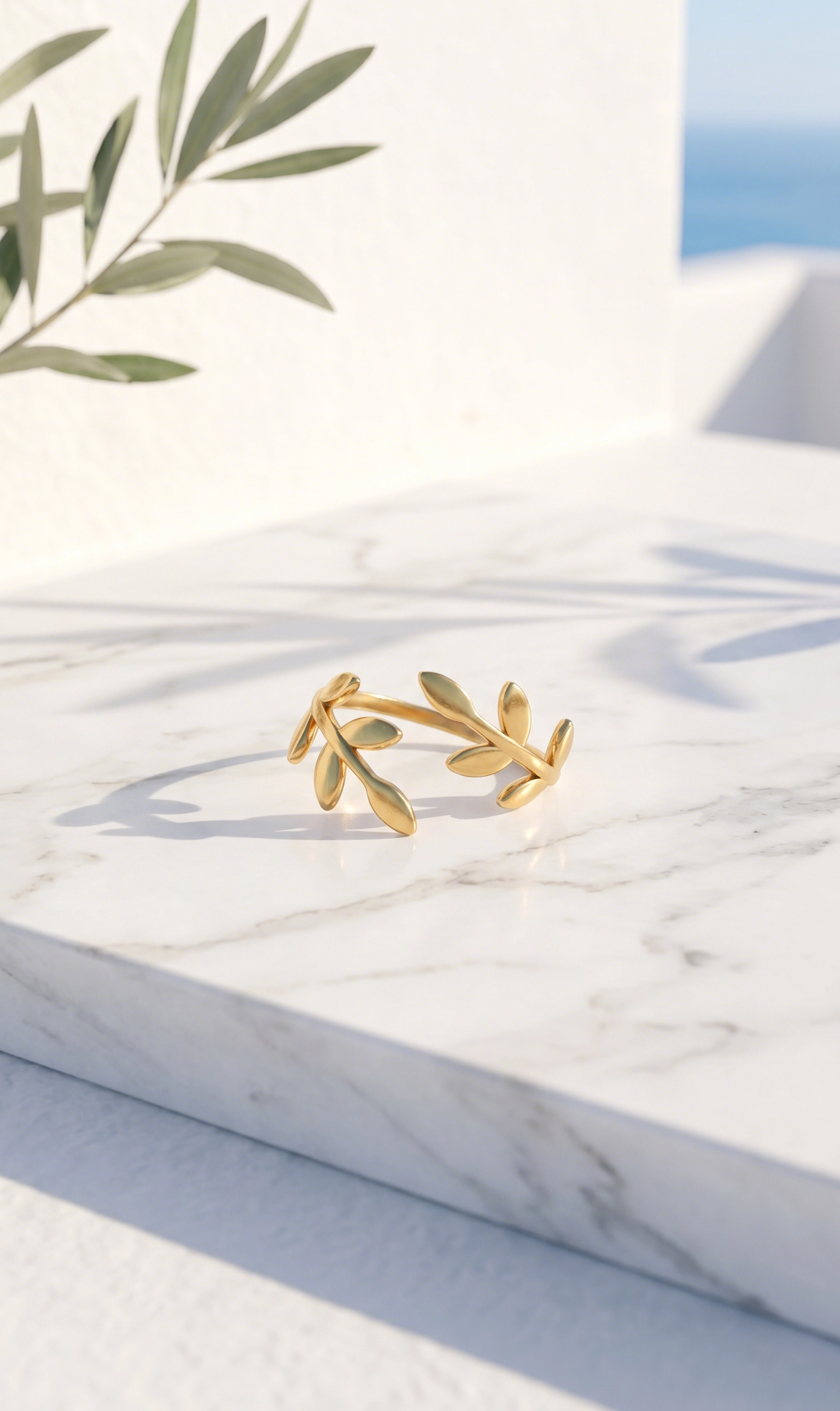 The Olive Leaf Ring