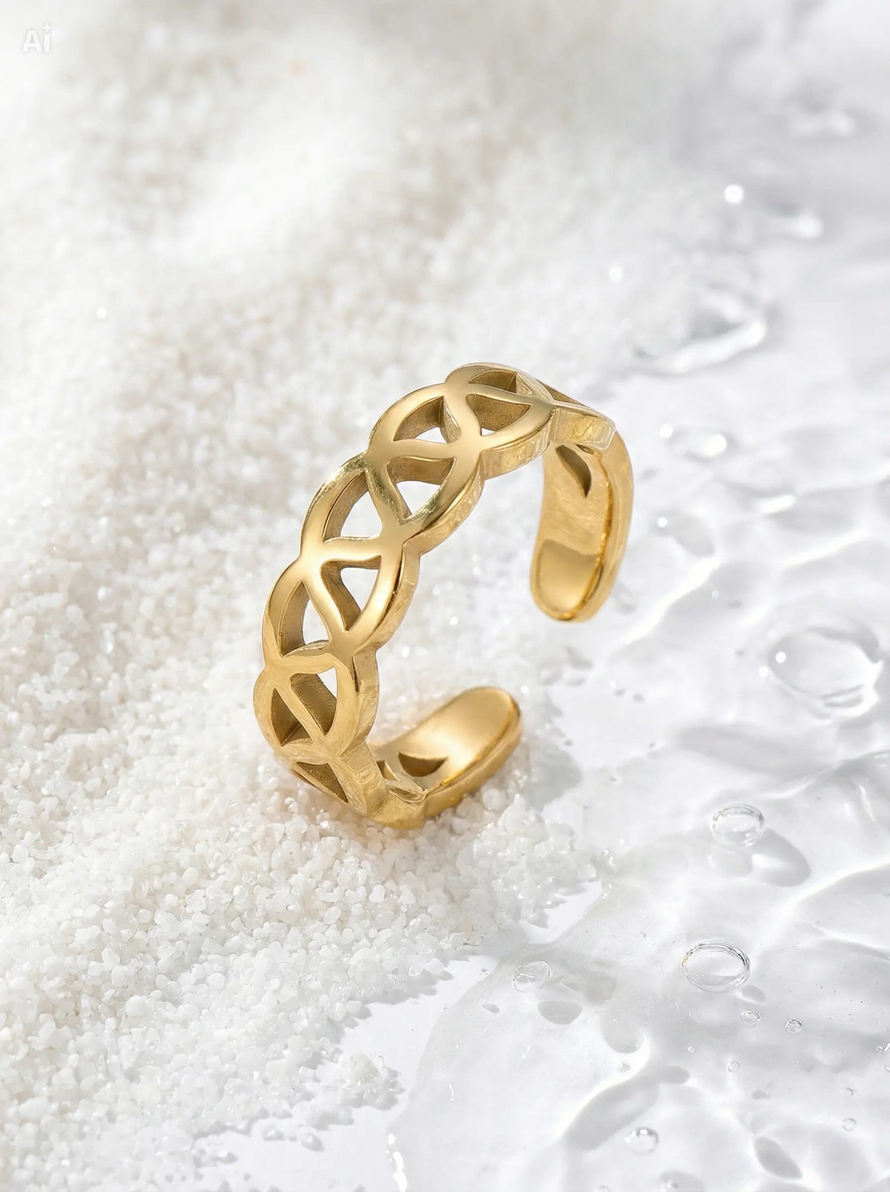 The Lattice Toe Ring