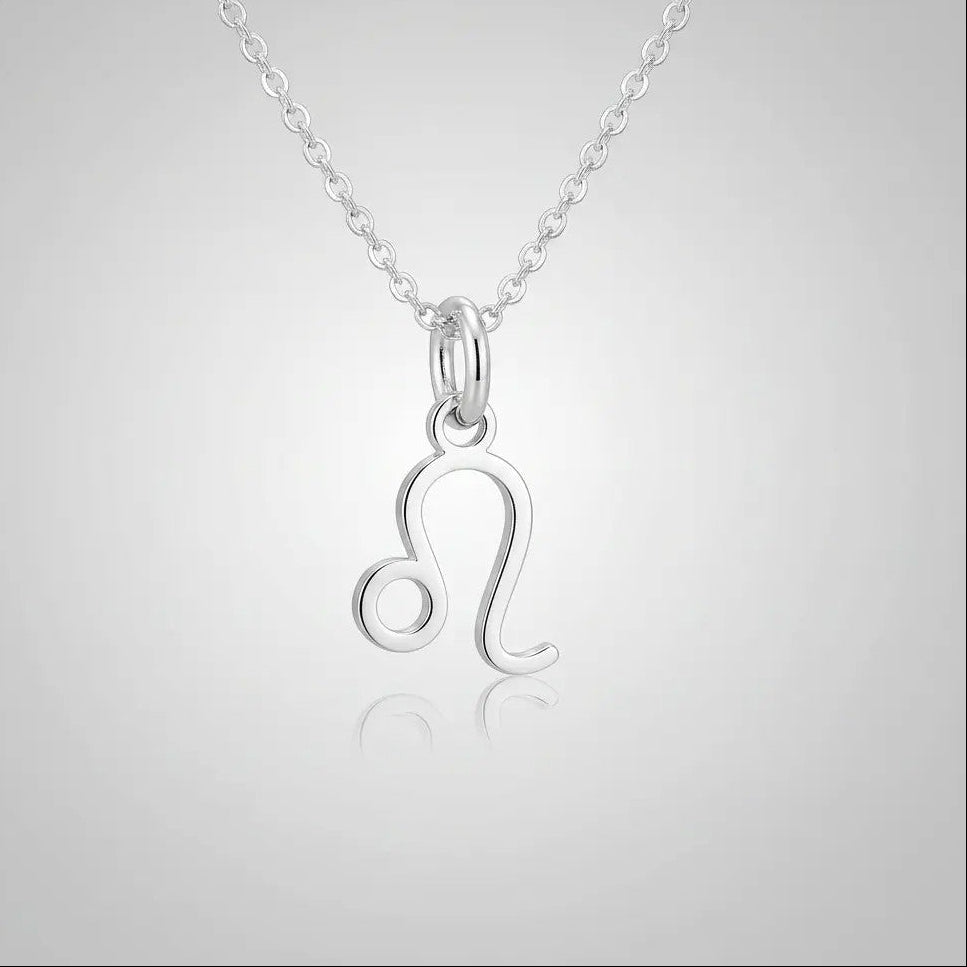 The Silver Zodiac Charm Necklace
