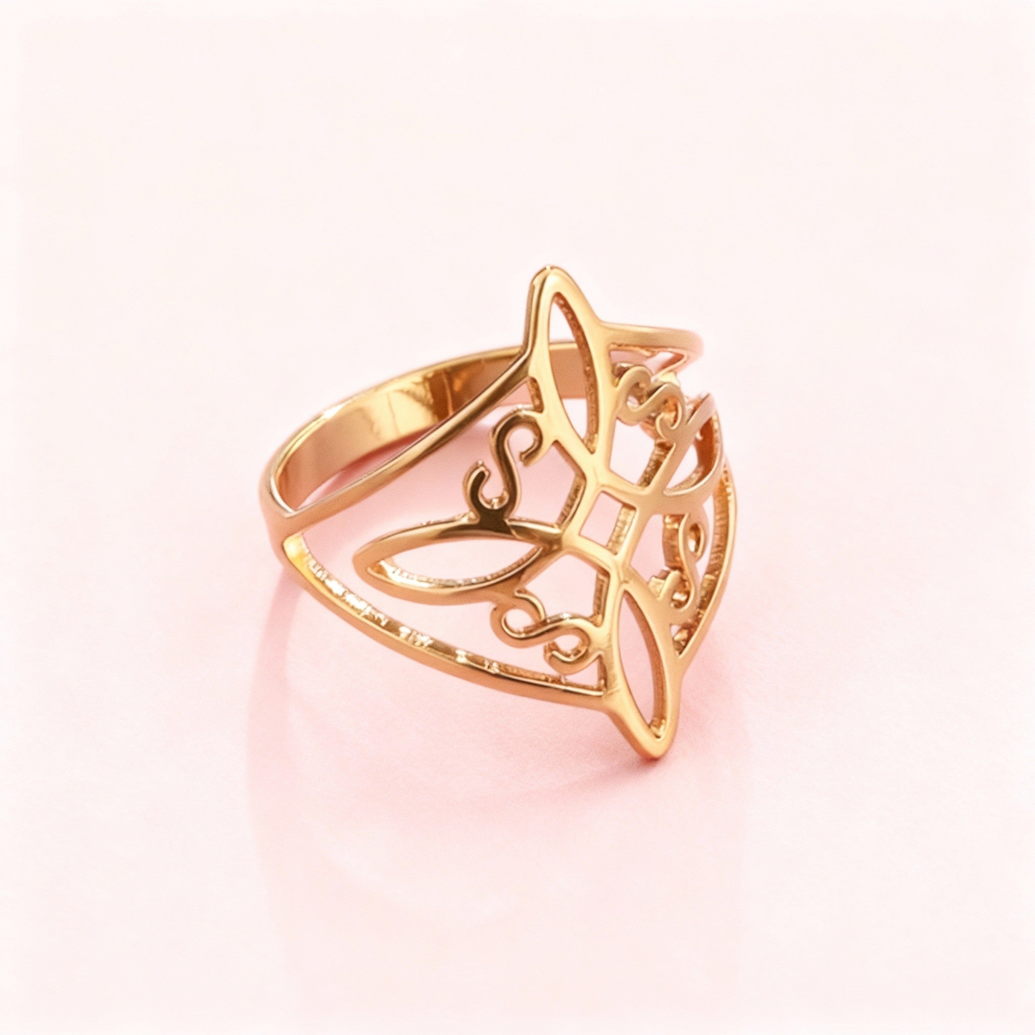 The Celtic Cross Shield Ring