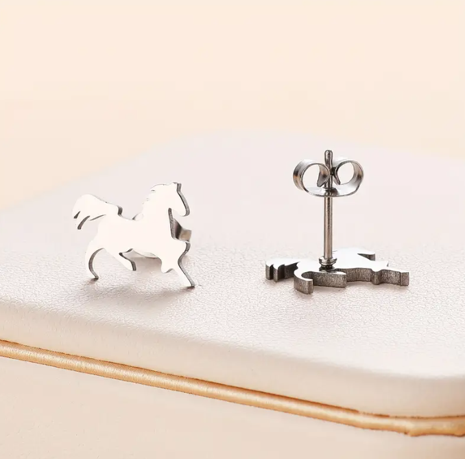 The Horse Stud Earrings