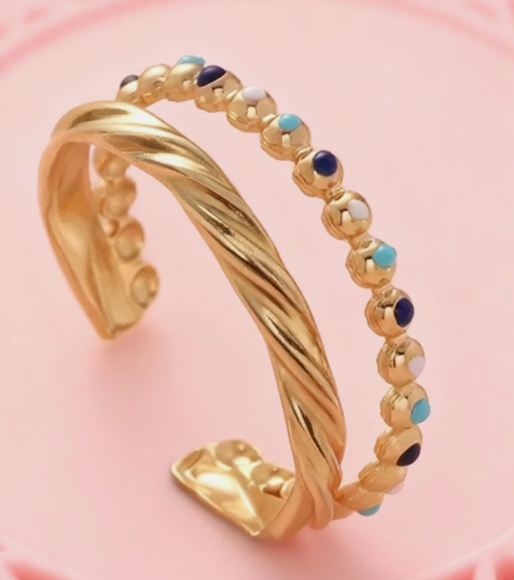 The Beaded Adjustable Ring