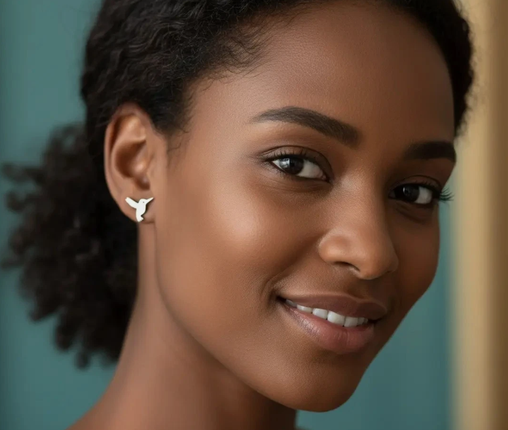 The Hummingbird Stud Earrings