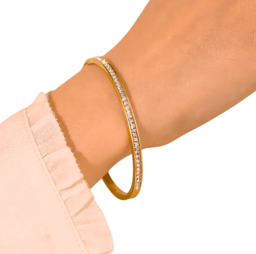 The Crystal Bangle Bracelet