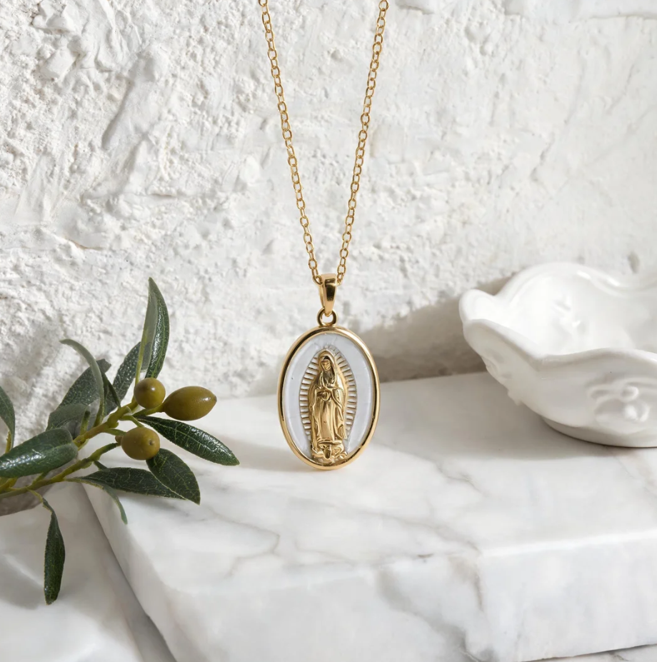 The Virgin Mary Necklace