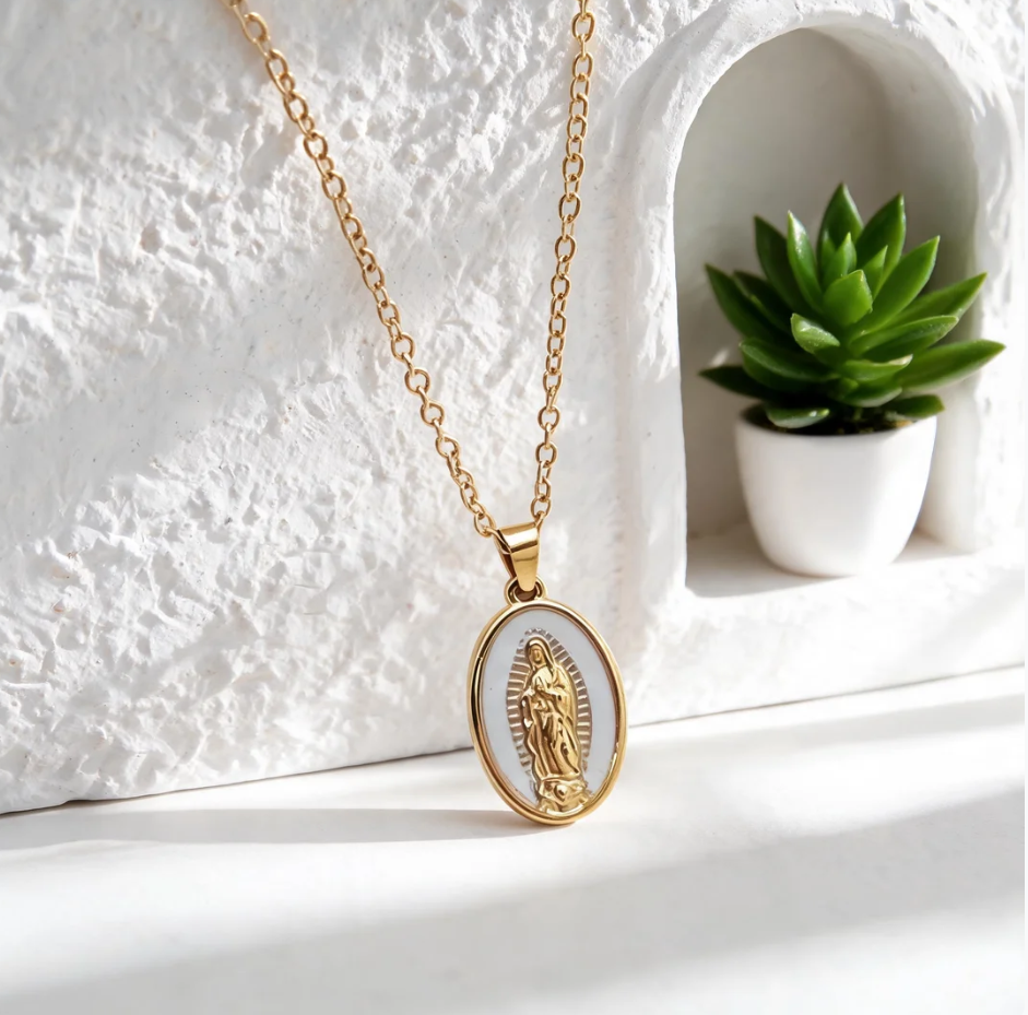 The Virgin Mary Necklace