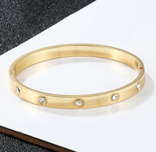 The Crystal Bangle Bracelet
