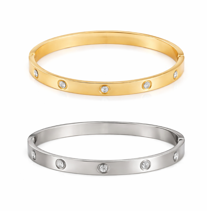 The Crystal Bangle Bracelet