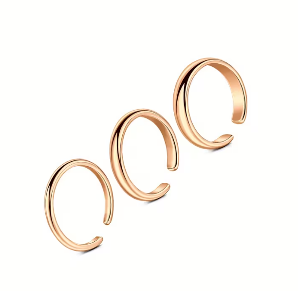 The Staple Toe Ring