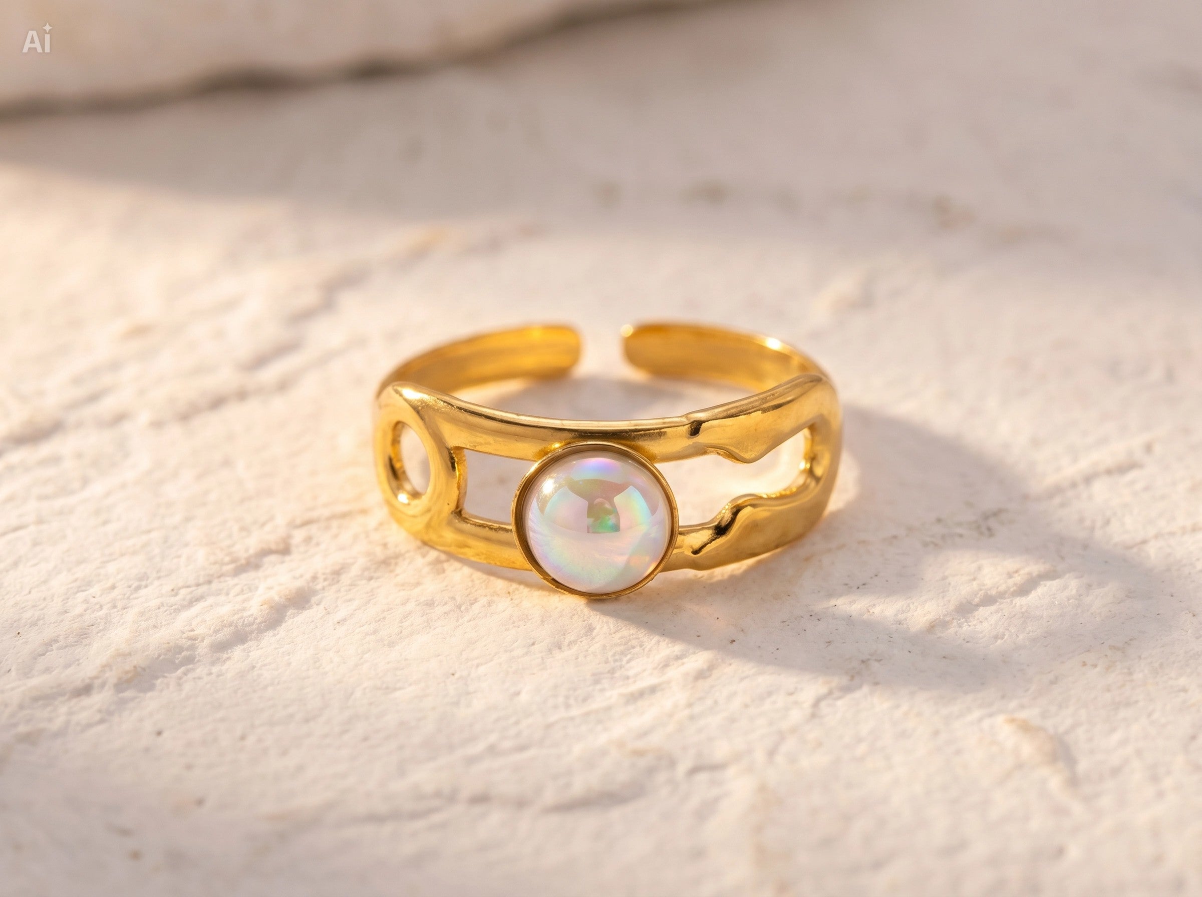 The Luma Opal Link Ring