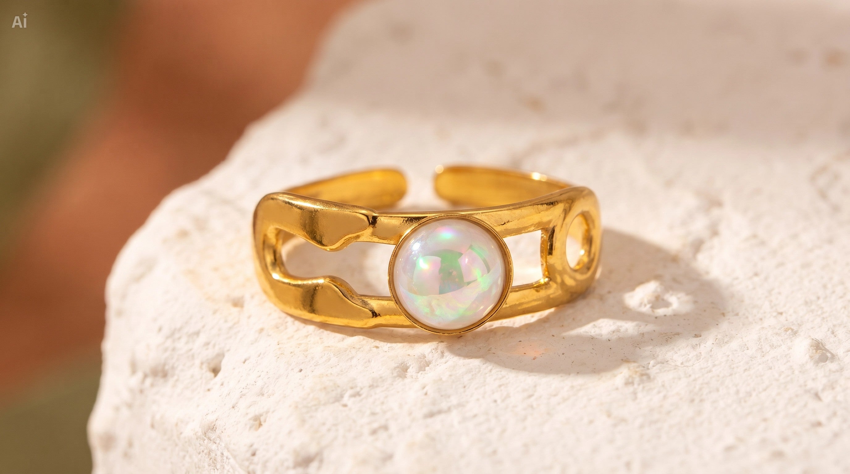 The Luma Opal Link Ring