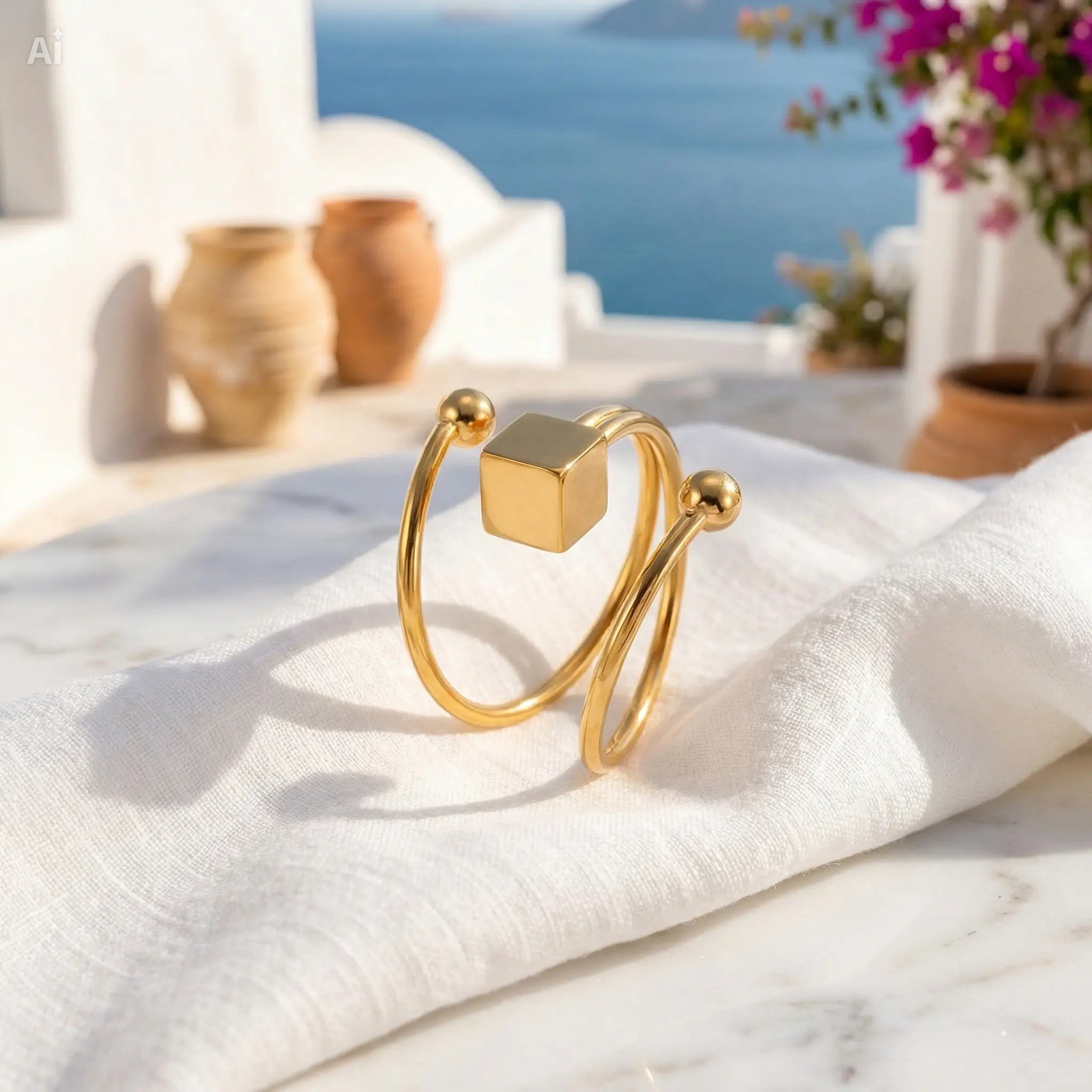 The Cube Sphere Ring