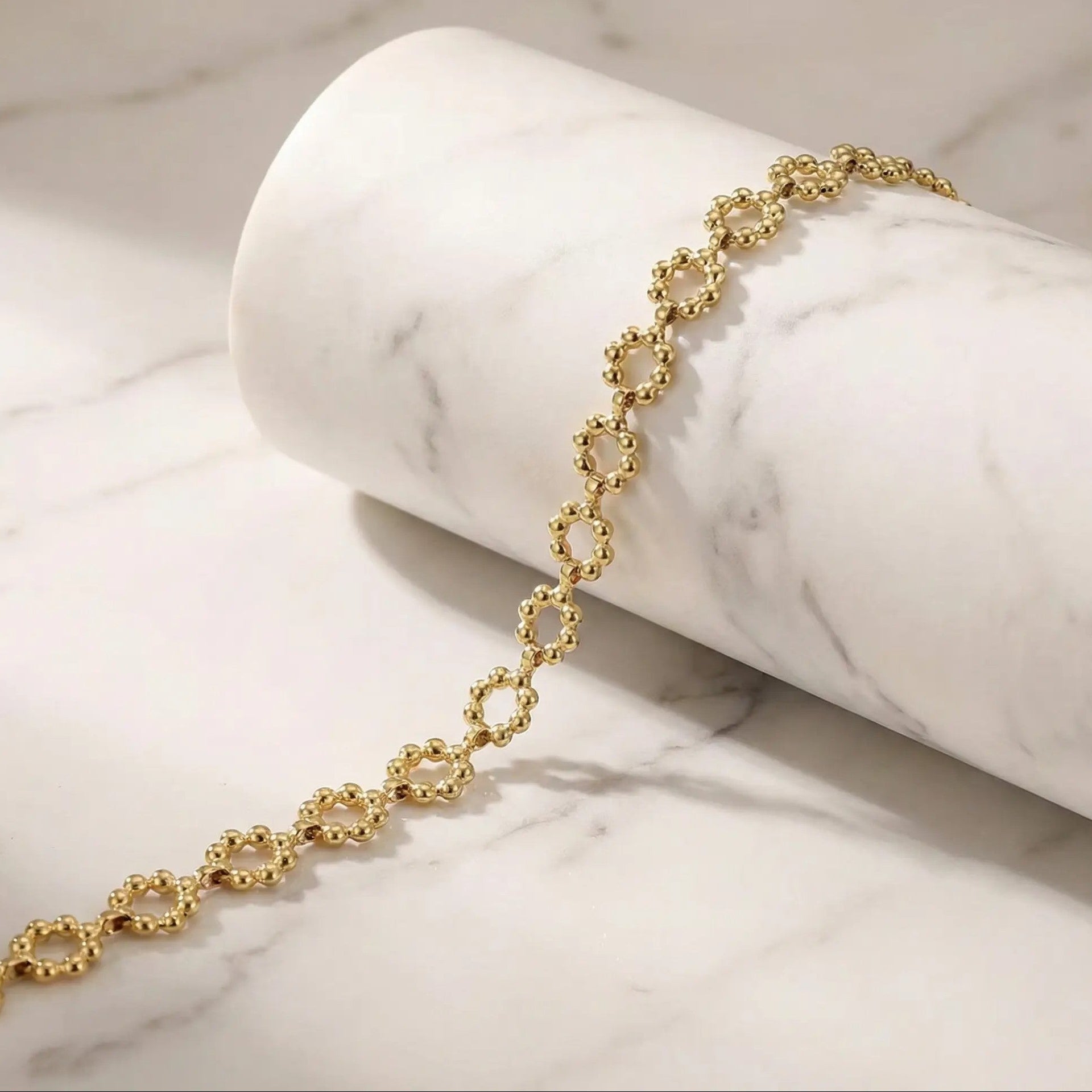 The Flower Link Bracelet