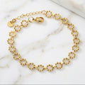 The Flower Link Bracelet