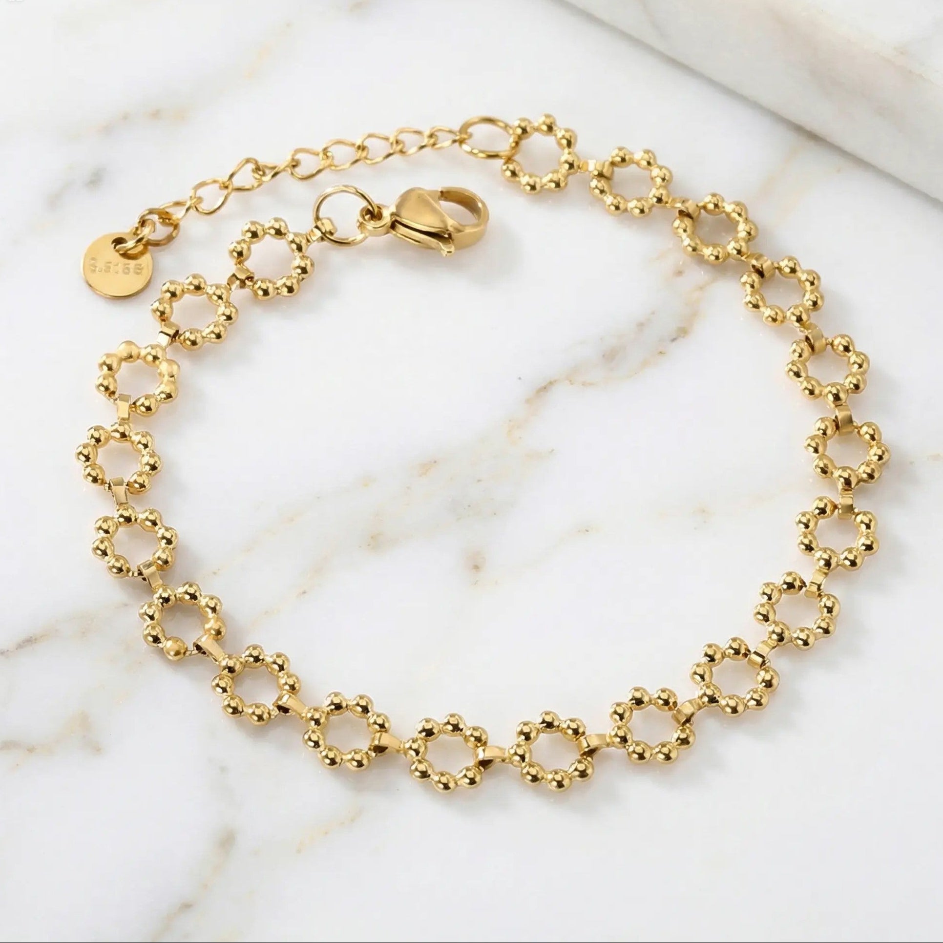 The Flower Link Bracelet